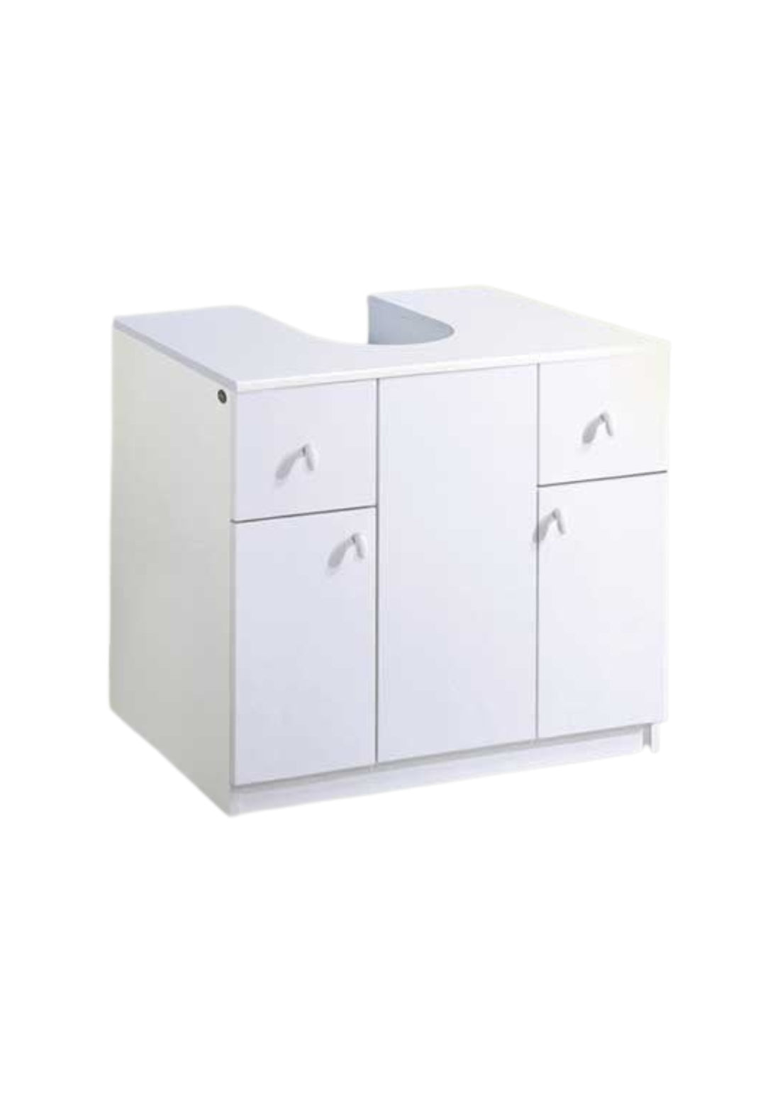 BASE DOPPIA CON CASSETTO BIANCA COD:CD-01295C