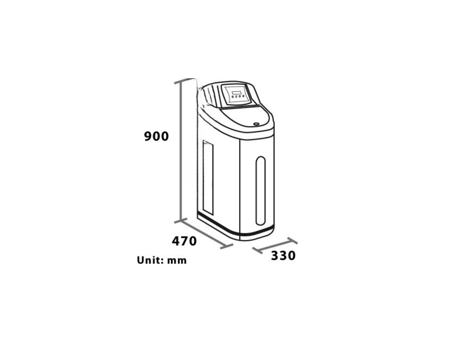 CS6H-C&amp;D addolcitore acqua 18 lt. resina COD:CD-15000121-02SG