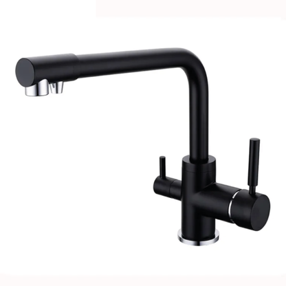 Rubinetto da cucina 3 vie 3/8” Nero Opaco COD:CD-10003023NOSG