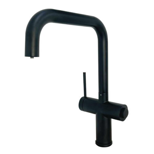 Rubinetto da cucina 3 vie in Acciaio Inox 3/8” Nero Opaco. COD: CD-10003082NOSG