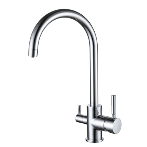 3-way kitchen tap 3/8” Chrome. COD: CD - 10003025CRX