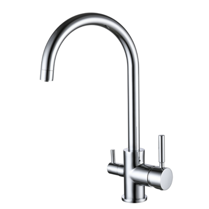 3-way kitchen tap 3/8” Chrome. COD: CD - 10003025CRX