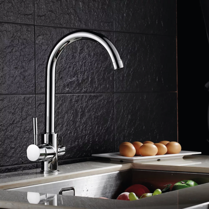 3-way kitchen tap 3/8” Chrome. COD: CD - 10003025CRX