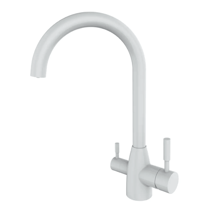 Mixer tap Stainless steel 3 ways 3/8” White COD: CD-10003074BIX