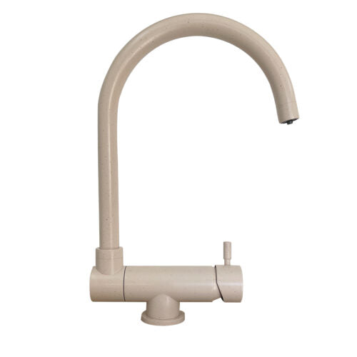 Rubinetto da cucina Abbattibile sottofinestra 3 vie 3/8” Granito Avena. COD: CD-10003072GASG