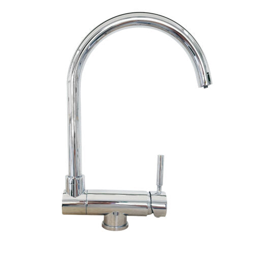 Rubinetto da cucina Abbattibile sottofinestra 3 vie 3/8” Cromo COD: CD-10003072CRSG