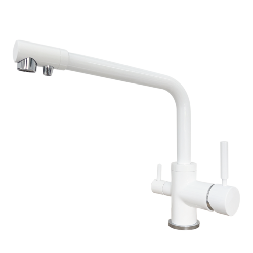 Rubinetto da cucina 3 vie 3/8” Bianco COD: CD-10003039BISG