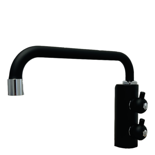 Rubinetto di prelievo 2 vie Sottofinestra 6mm. Nero Opaco COD: CD-10002014NOSG