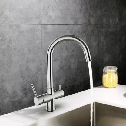 4 Way Kitchen Faucet 3/8″ Chrome COD: CD-10004006CRX