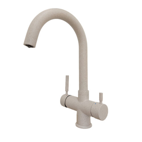 Rubinetto da cucina 4 vie 3/8″ Granito Avena COD: CD-10004006GASG