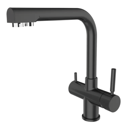 4 Way Kitchen Faucet 3/8″ Matte Black COD: CD-10004007NOX