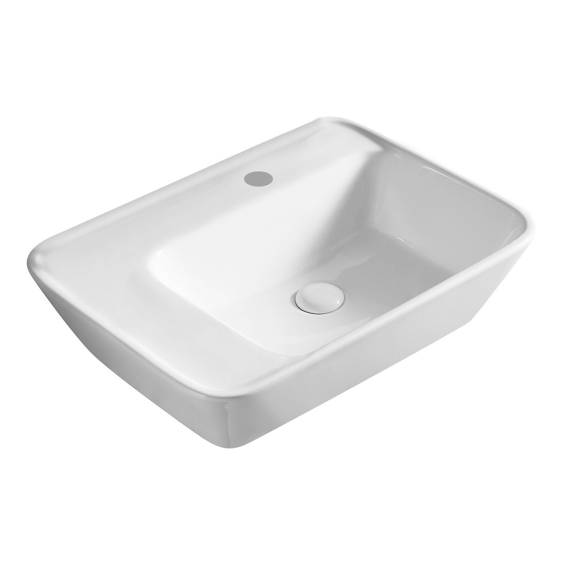 LAVABO DA APPOGGIO MOD. LA44 CM 57.5 X 44 COD:185-LA44D