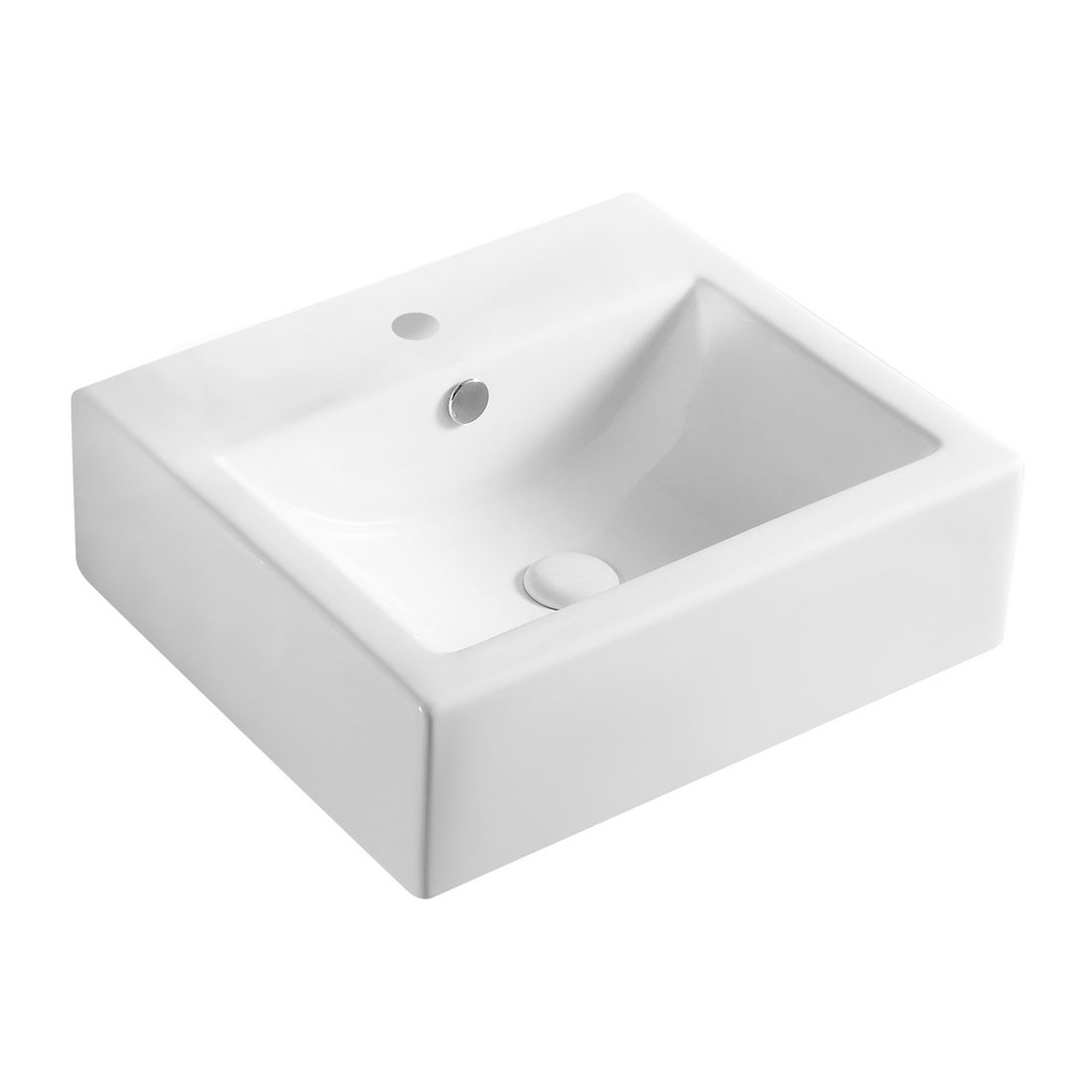 LAVABO DA APPOGGIO MOD. LA45 CM 50.5 X 44.5 COD:185-LA45D