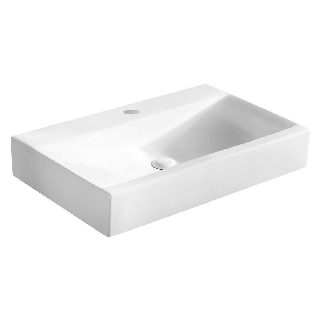 LAVABO DA APPOGGIO MOD. LA46 CM 70.5 X 44.5 COD:185-LA46D