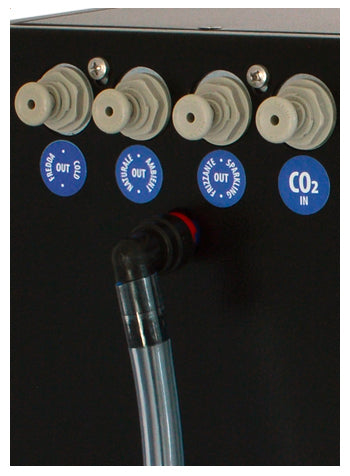 Polares refrigeratore sotto b. 3 vie acqua f. + ambiente + frizzante f. 30lt./h. raff. acqua banco ghiaccio COD-CD:2003003802SW