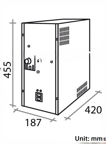 Refrigeratore acqua 30Lt/h. Sottobanco – 3 vie, Liscia, Gassata e Fredda. COD:CD-2003003802X