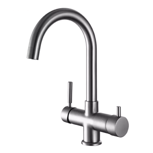 Rubinetto da cucina 5 vie 3/8” Nickel Spazzolato COD: CD-10005015NSSG