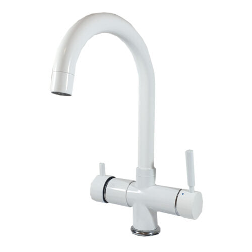 5 Way Kitchen Faucet 3/8″ White COD: CD-10005015BIX