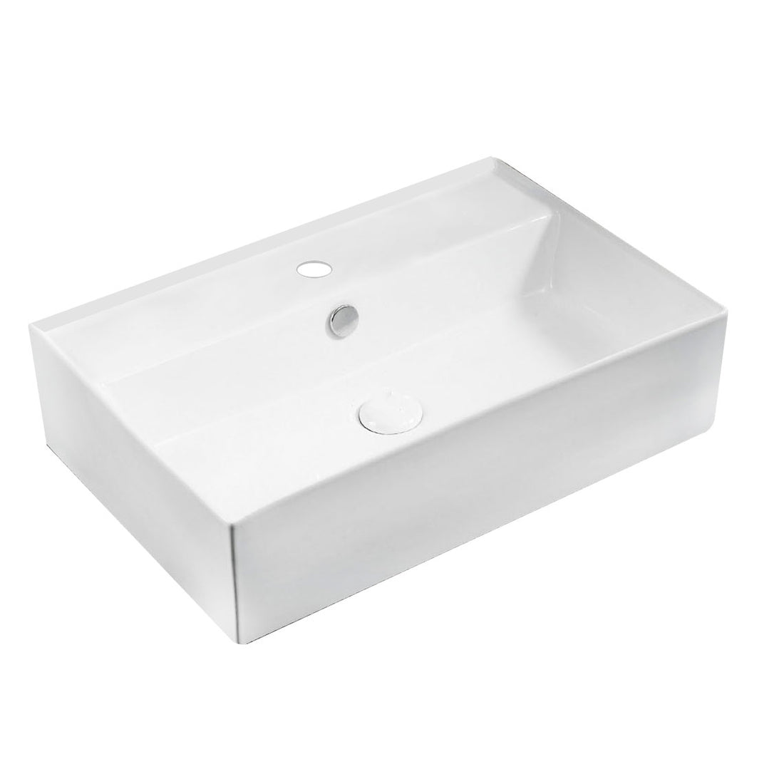 LAVABO DA APPOGGIO MOD. LA52 CM 59.5 X 40 COD:185-LA52D