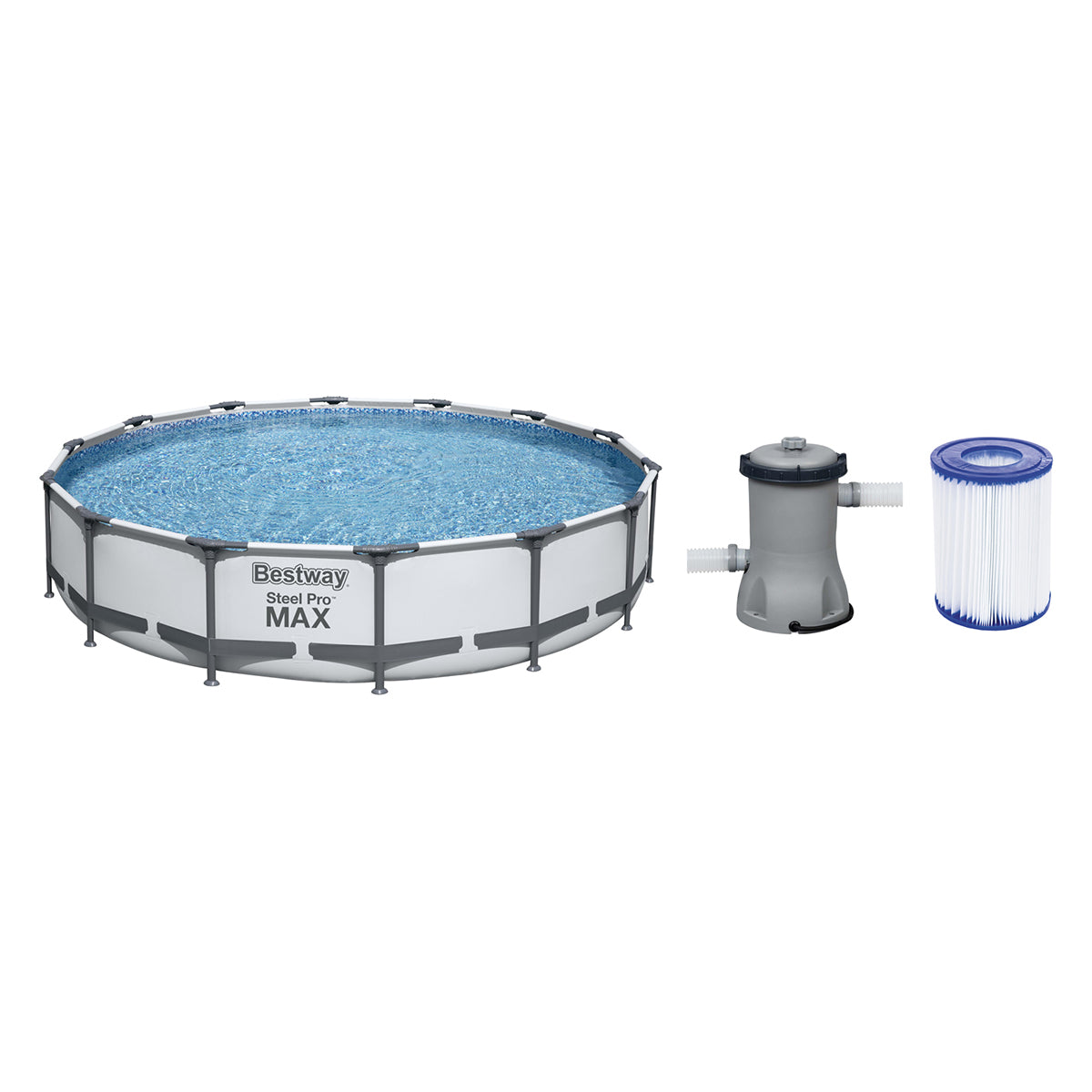 PISCINA STEEL PRO MAX FUORI TERRA ROTONDA 10.220 Lt.