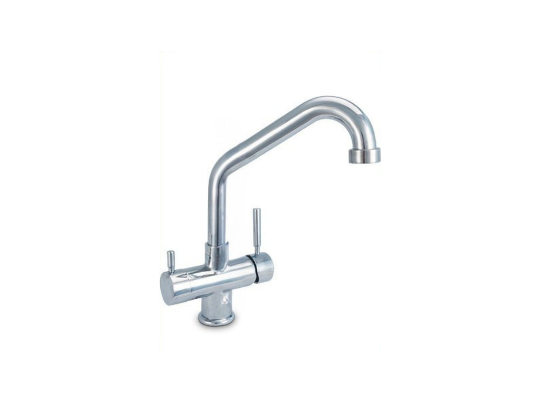 5024 rubinetto 5 vie 3/8" Nickel spazzolato COD: CD-10005024-NS-SG