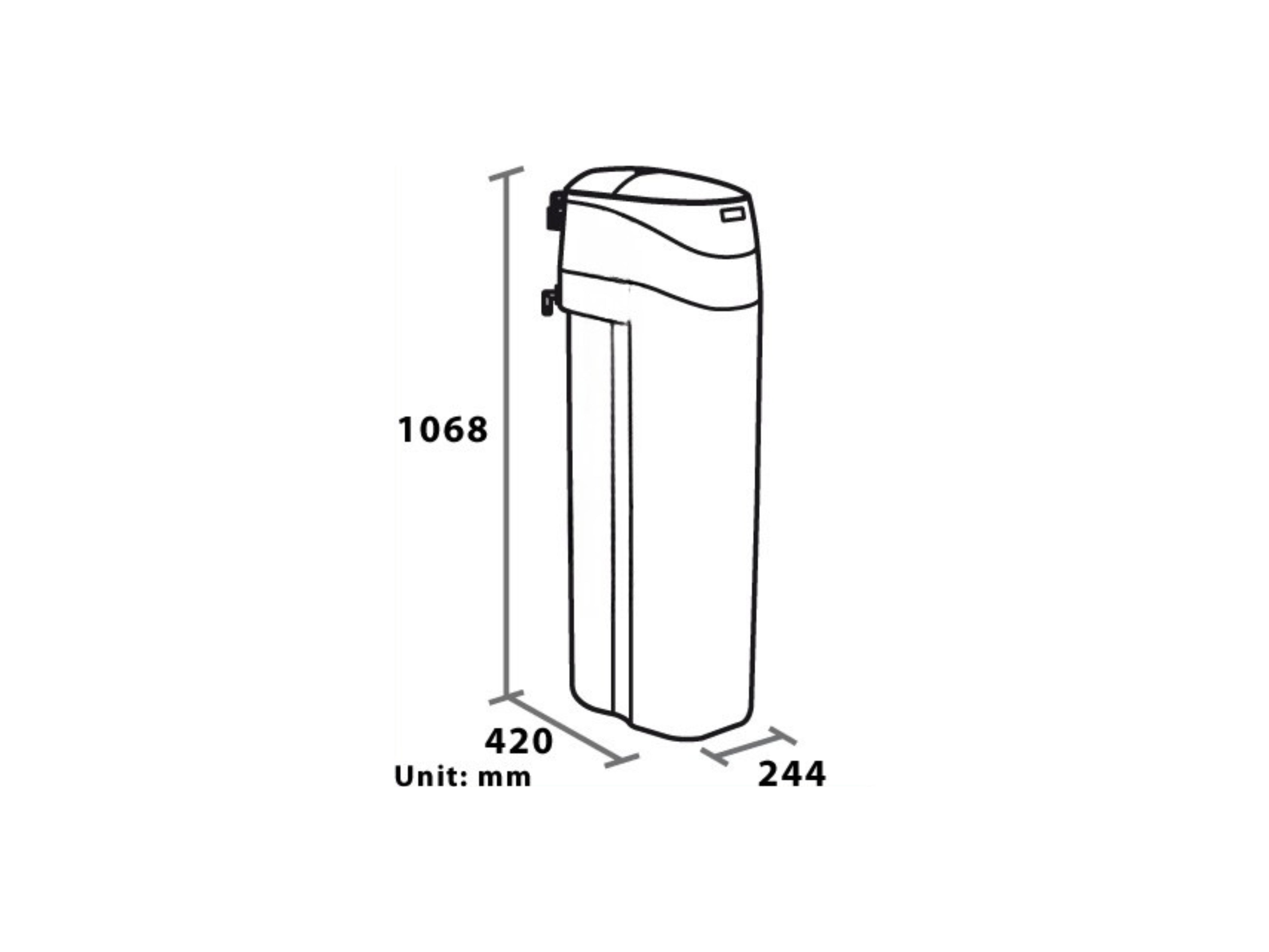 VD addolcitore acqua 18lt. resina COD:CD-15000141-18SG