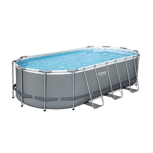 PISCINA POWER STEEL OVALE FUORI TERRA 13.430 Lt.