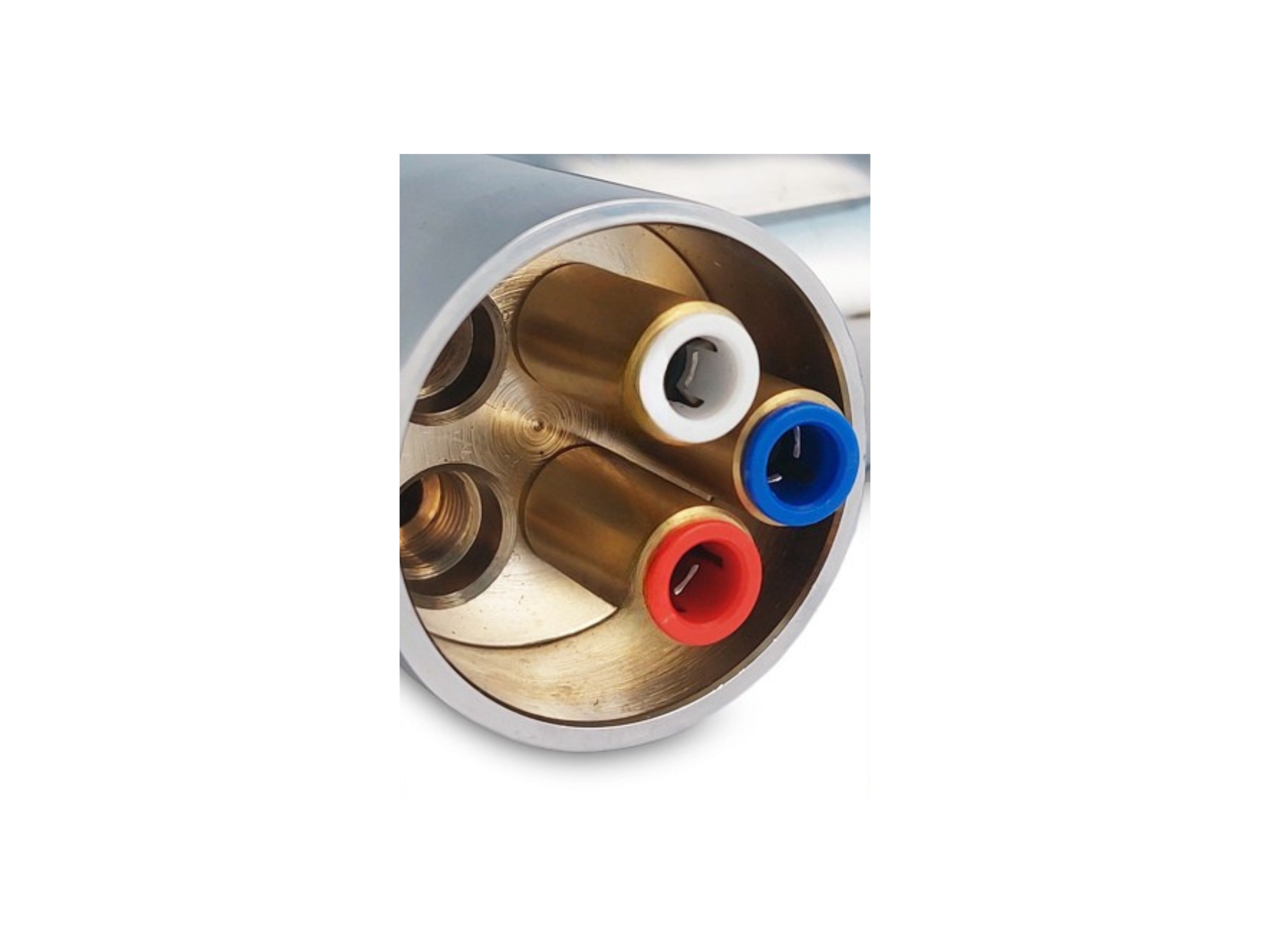 5024 rubinetto 5 vie 3/8&quot; Nickel spazzolato COD: CD-10005024-NS-SG