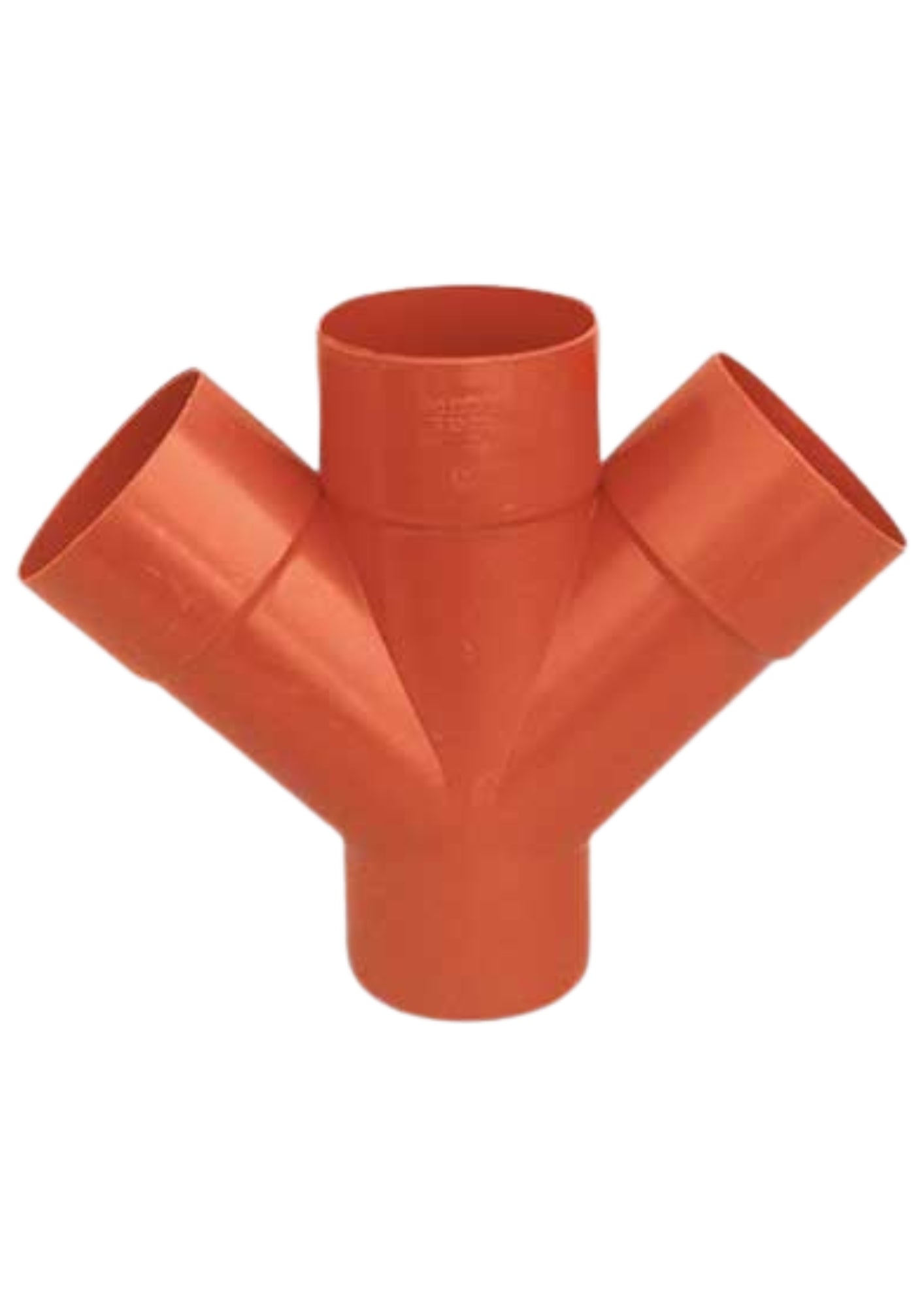 DERIVAZIONE DOPPIA 45° PVC     COD: CD-08226C