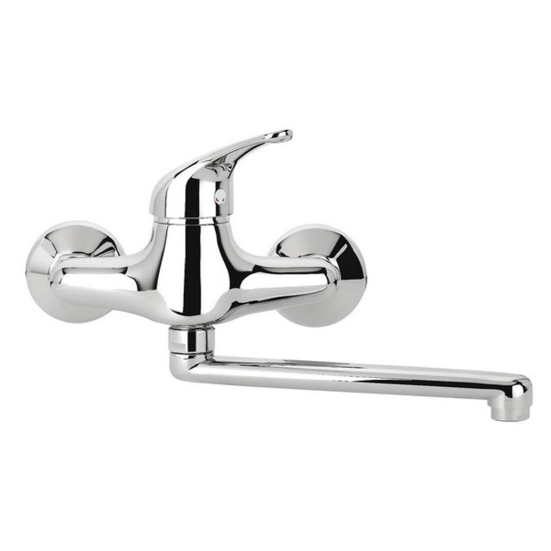 Miscelatore monocomando lavello a parete con bocca girevole cm 20 COD-CD:LVPSTR200600B