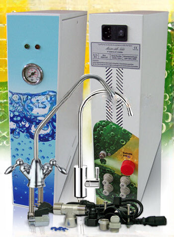 Osmosi inversa diretta 2 vie pompa booster 150GPD Bianco Lucido COD:CD-05001550X