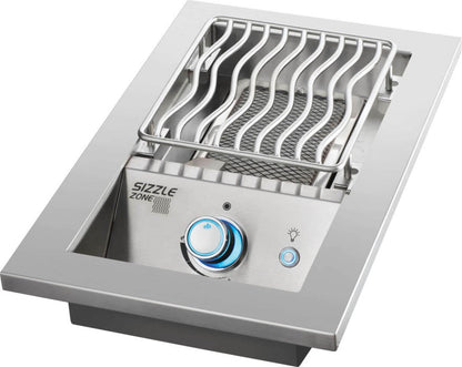 SINGLE INFRARED BURNER SERIES 700 BUILT-IN WITH STAINLESS STEEL COVER 1 Burners COD: BIB10IRPSS-CE