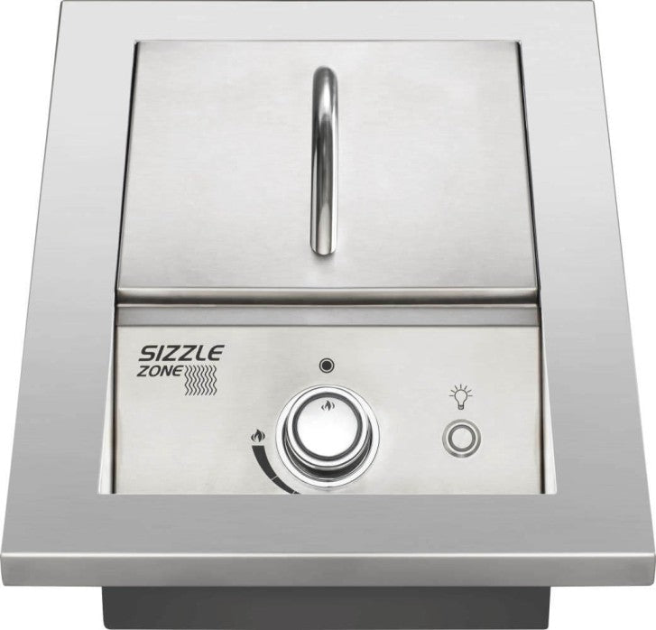 SINGLE INFRARED BURNER SERIES 700 BUILT-IN WITH STAINLESS STEEL COVER 1 Burners COD: BIB10IRPSS-CE