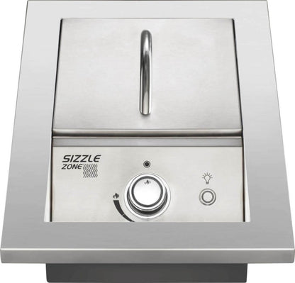 SINGLE INFRARED BURNER SERIES 700 BUILT-IN WITH STAINLESS STEEL COVER 1 Burners COD: BIB10IRPSS-CE