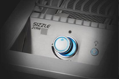 SINGLE INFRARED BURNER SERIES 700 BUILT-IN WITH STAINLESS STEEL COVER 1 Burners COD: BIB10IRPSS-CE
