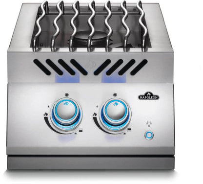 BRUCIATORE SUPERIORE A DOPPIA GAMMA IN LINEA SERIE 700 INTEGRATO CON COPERCHIO IN ACCIAIO INOX COD: BIB12RTPSS-CE