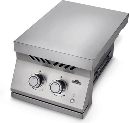 BRUCIATORE SUPERIORE A DOPPIA GAMMA IN LINEA SERIE 700 INTEGRATO CON COPERCHIO IN ACCIAIO INOX COD: BIB12RTPSS-CE