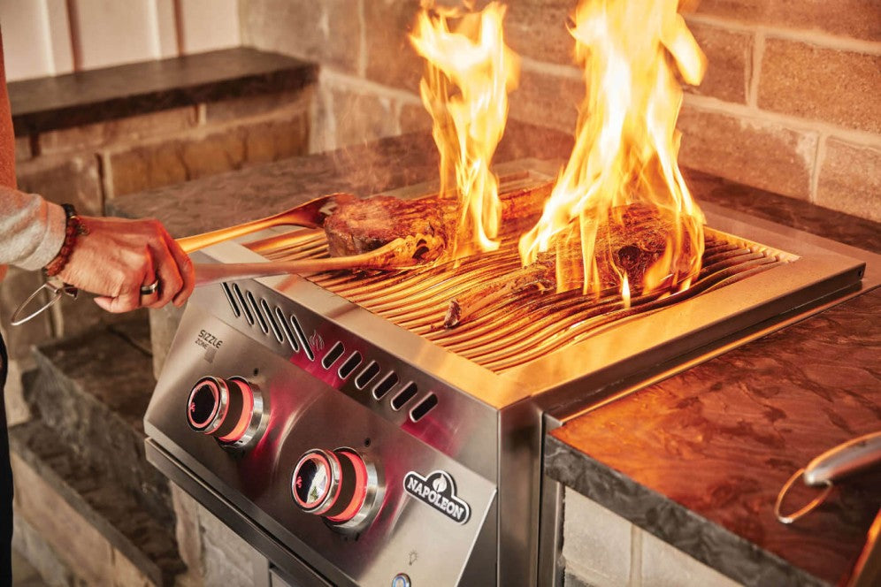 INFRARED DOUBLE BURNER SERIES 700 BUILT-IN WITH STAINLESS STEEL COVER COD:BIB18IRPSS-CE