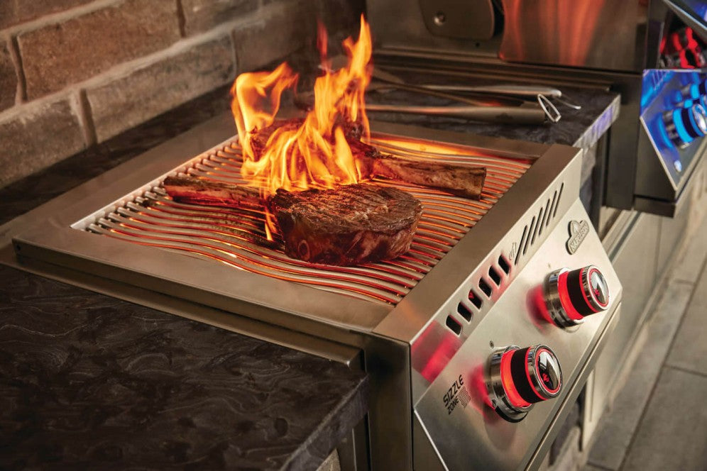 INFRARED DOUBLE BURNER SERIES 700 BUILT-IN WITH STAINLESS STEEL COVER COD:BIB18IRPSS-CE