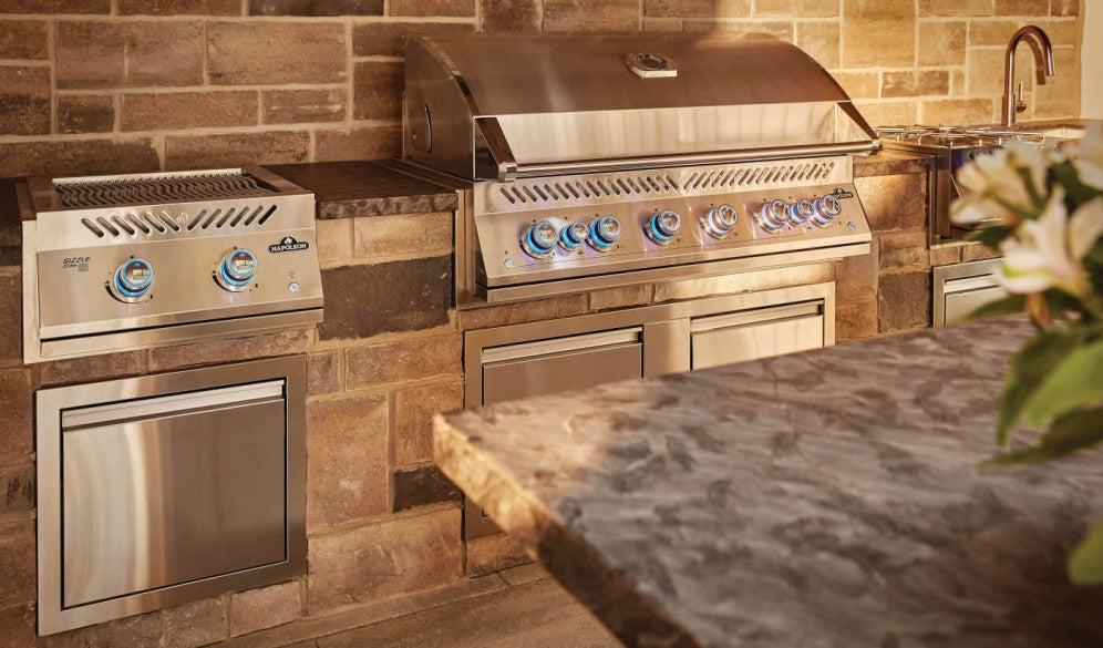 INFRARED DOUBLE BURNER SERIES 700 BUILT-IN WITH STAINLESS STEEL COVER COD:BIB18IRPSS-CE