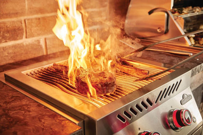 INFRARED DOUBLE BURNER SERIES 700 BUILT-IN WITH STAINLESS STEEL COVER COD:BIB18IRPSS-CE
