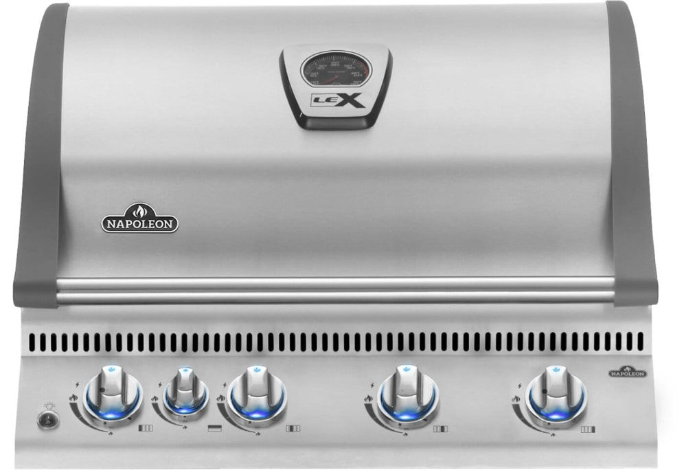 LEX 485 RB BUILT-IN BARBECUE WITH REAR BURNER 5 Burners COD:BILEX485RBPSS-1-IT