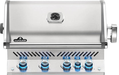 PRESTIGE PRO™ 500 RB BUILT-IN BARBECUE WITH INFRARED REAR BURNER 5 Burners COD: BIPRO500RBPSS-3-CE