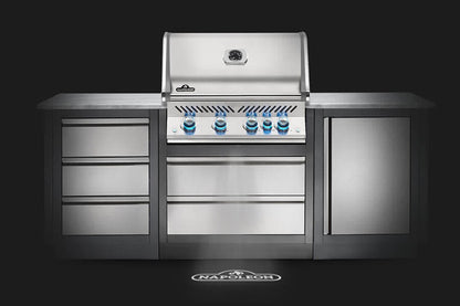PRESTIGE PRO™ 500 RB BUILT-IN BARBECUE WITH INFRARED REAR BURNER 5 Burners COD: BIPRO500RBPSS-3-CE