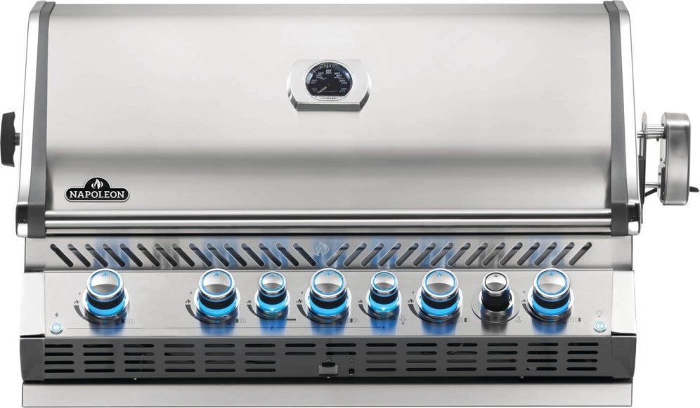 PRESTIGE PRO™ 665 RB BUILT-IN BARBECUE WITH INFRARED REAR BURNER 7 Burners COD:BIPRO665RBPSS-3-CE