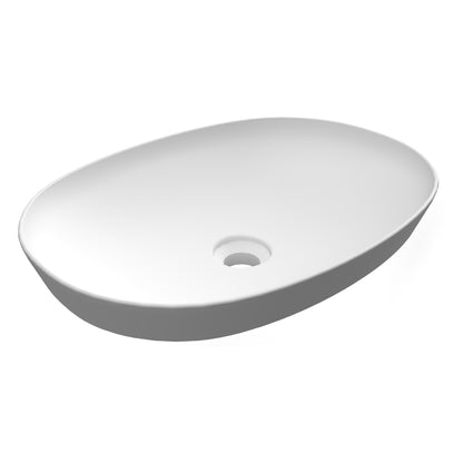 LAVABO AD INCASSO OVALE SENZA FORO VARIANT 50 X 36 CM COD-CD:185-RNSOD