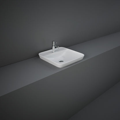 LAVABO AD INCASSO QUADRATO MONOFORO VARIANT 42 X 42 CM COD-CD:185-RNSQFD