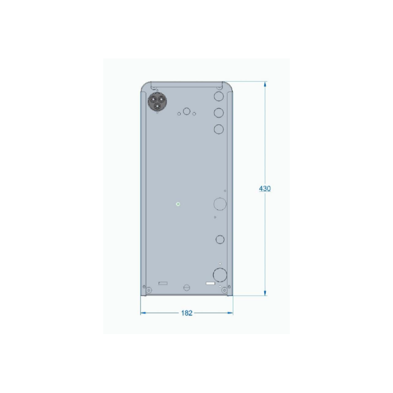 Under-sink domestic dispenser for cold and sparkling still water COD: CL- MF10IN