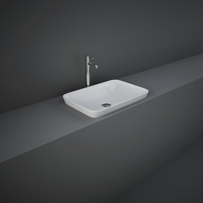 LAVABO AD INCASSO RETTANGOLARE SENZA FORO VARIANT 55 X 36 CM COD-CD:185-RNSRD