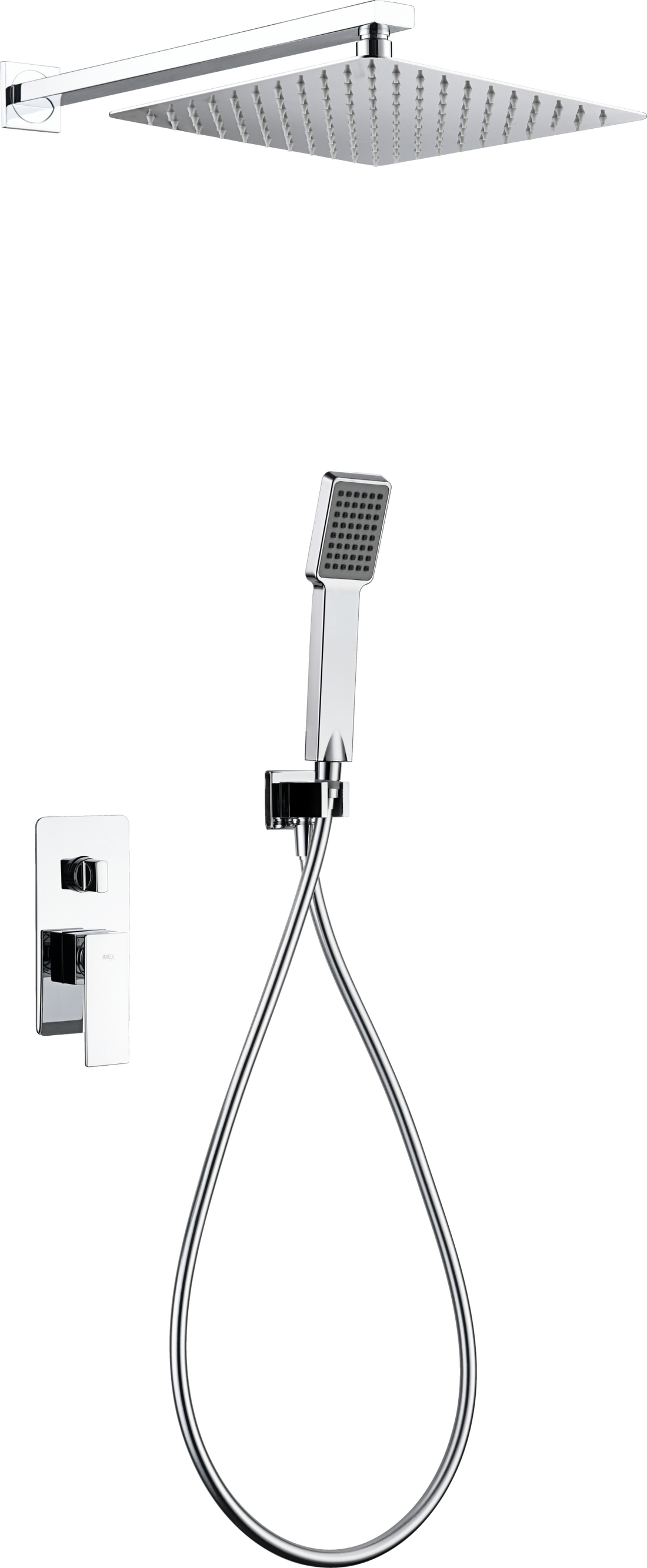 Set doccia monocomando incasso serie Pisa  COD: CD-GPP048